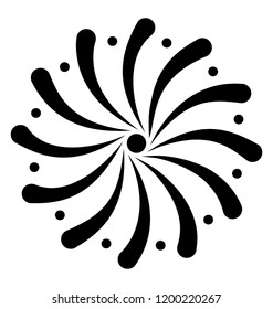 Firework vector icon
