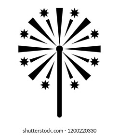 Firework vector icon