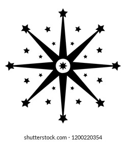Firework vector icon