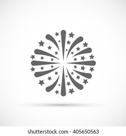 Firework vector icon