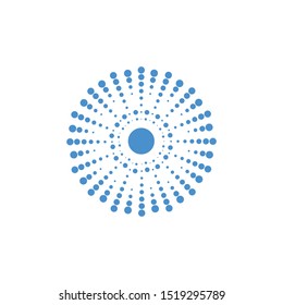 Firework vector icon illustration design template