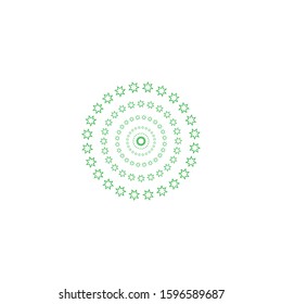 Firework vector icon illustration design template