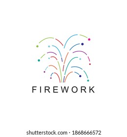 Plantilla de diseño de ilustración de icono de vector de fuegos