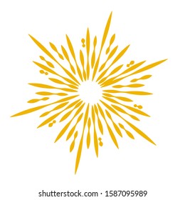 firework vector ilustration for new year banner poster and any design