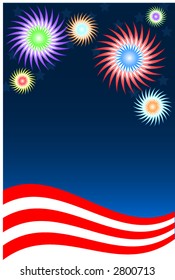 Fireworks Background