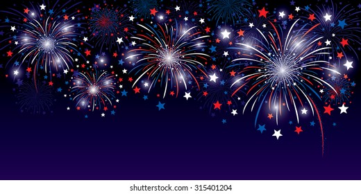 Fireworks background