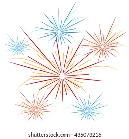 Fireworks Background For 4th of July