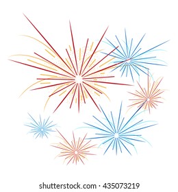 Fireworks Background For 4th of July