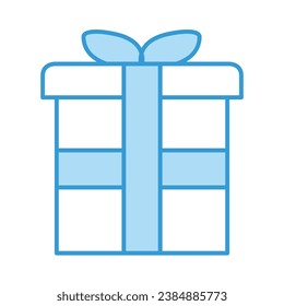 Ilustración de vectores de iconos azules de fuegos artificiales aislados en fondo transparente. Uso para Navidad, Decoración, Tarjeta de felicitación Etc.