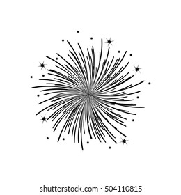 fireworks burst design