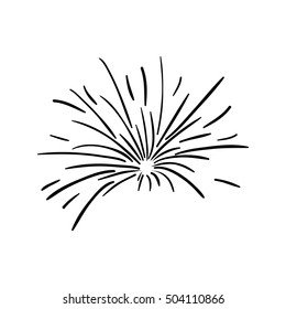 fireworks burst design