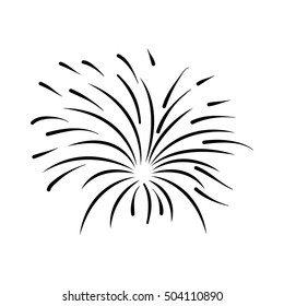 fireworks burst design