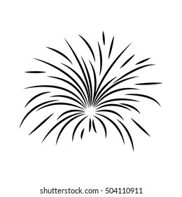 fireworks burst design