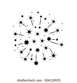fireworks burst design