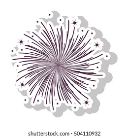fireworks burst design
