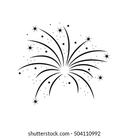fireworks burst design