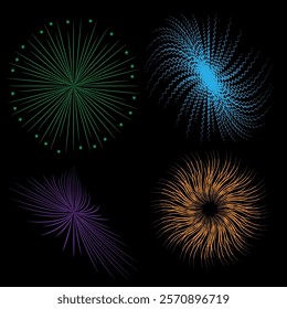 
fireworks celebrate festival star anniversary festive  birthday sparkle graphic colures spark colorful 