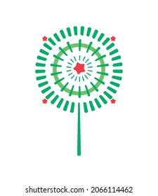 fireworks celebration festive vector icon