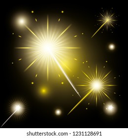 fireworks celebration scene background