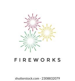 Fireworks design logo design template
