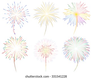 花火大会お祝いのベクターイラスト のベクター画像素材 ロイヤリティフリー Shutterstock