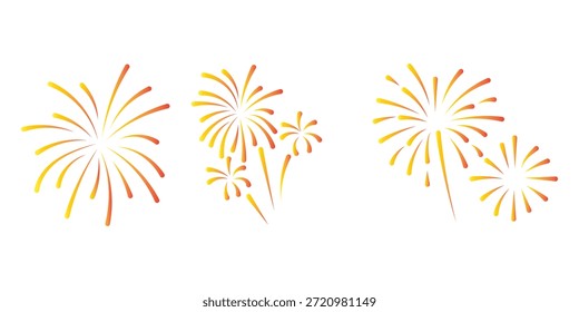 Ícone de exibição do Fireworks eps 10