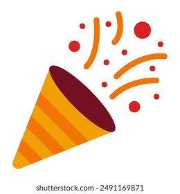 Fireworks Diwali vector icon illustration