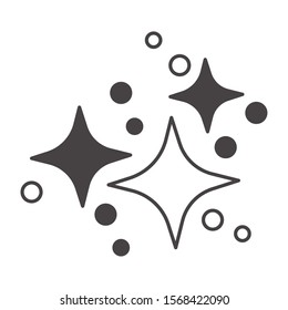 fireworks explosion splash with stars vector illustration design