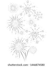 Fireworks festive   event background 