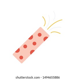 fireworks glyph flat vector icon