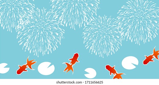 金魚 花火 High Res Stock Images Shutterstock