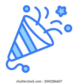 Fireworks icon, Christmas and celebrations. Outline symbol collection. Editable vector Design