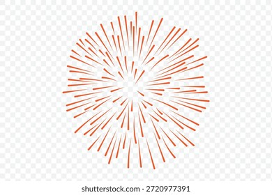 Fireworks icon collection. Set of firework, firecracker, confetti icons. Fireworks, sparkler, salute, petard, firecracker icons. Celebration and holiday icons. Firework line icon set. Christmas spark