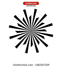 fireworks icon or logo isolated sign symbol vector illustration - high quality black style vector icons
