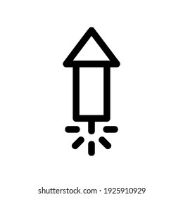 fireworks icon or logo isolated sign symbol vector illustration - high quality black style vector icons
