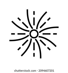 fireworks icon or logo isolated sign symbol vector illustration - high quality black style vector icons
