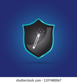Fireworks icon. party sign