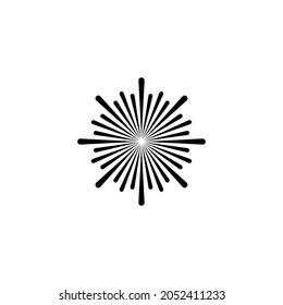 fireworks icon set, fireworks vector set sign symbol of celebrations