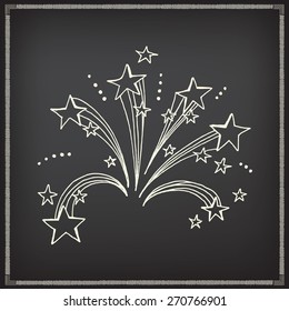 Fireworks icon sketch design.