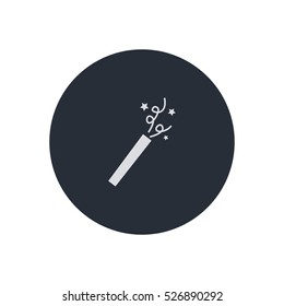 fireworks icon vector illustration, can be used for web and mobile design