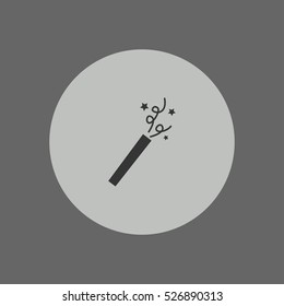 fireworks icon vector illustration, can be used for web and mobile design