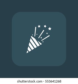 fireworks icon vector illustration, can be used for web and mobile design