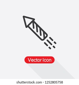 Fireworks Icon Vector Illustration Eps10
