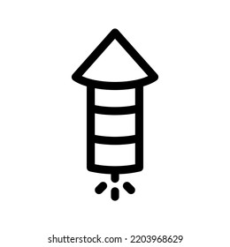 Fireworks Icon Vector Symbol Design Illustration