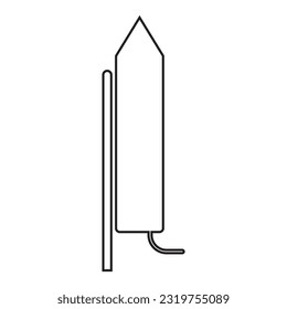 fireworks icon vector template illustration logo design