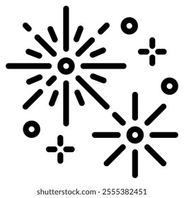 Fireworks icon for web, app, infographic, etc