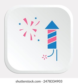 Fireworks Icons: Illuminate Celebrations with Dynamic Graphics