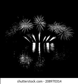 Fireworks - Ignis Brunensis in Czech republic in Brno 18.6.2014