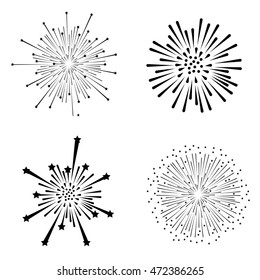 Fireworks illustration