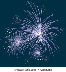 Fireworks illustration